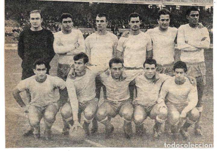 Coleccionismo deportivo: UNI&Oacute;N DEPORTIVA LAS PALMAS: Recorte de un equipo de la temporada 64-65