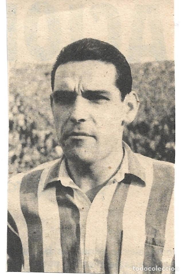 Coleccionismo deportivo: ATHLETIC DE BILBAO: Recorte de Jes&uacute;s Garay. 1960