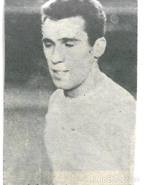 Coleccionismo deportivo: REAL MADRID: Peque&ntilde;o recorte de AMANCIO. 1968