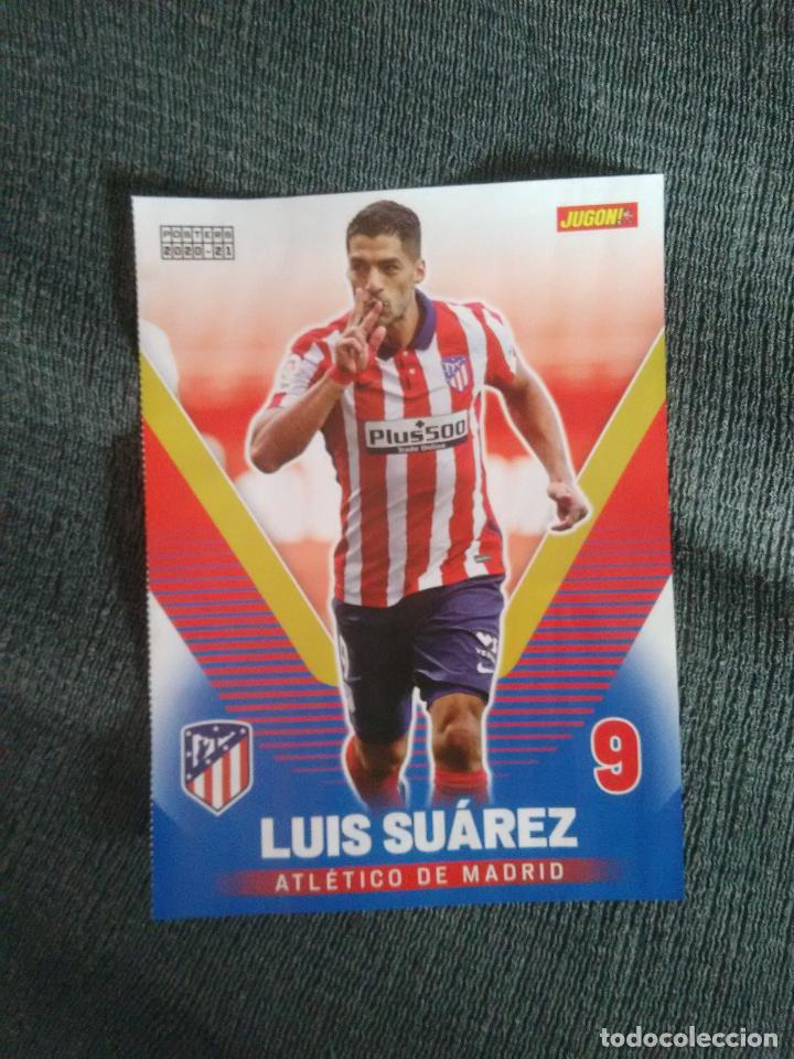 Collezionismo sportivo: LUIS SU&Aacute;REZ ATL&Eacute;TICO MADRID P&Oacute;STER 1 P&Aacute;G REVISTA JUG&Oacute;N 2020-2021 LIGA F&Uacute;TBOL 20-21 + HOJA GORMITI