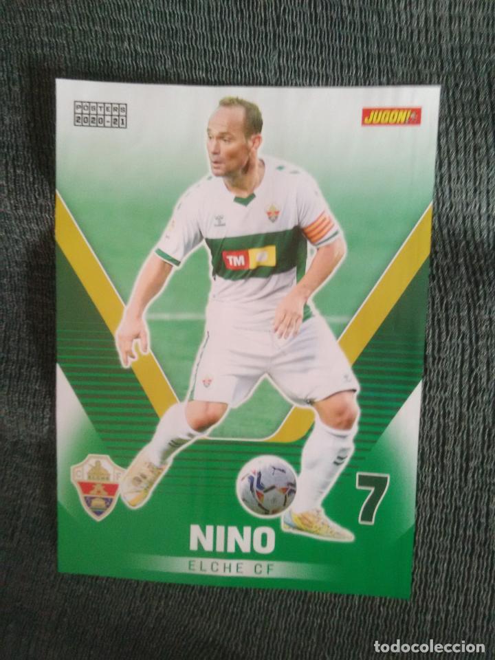 Collectionnisme sportif: NINO ELCHE Y ENES &Uuml;NAL GETAFE DOBLE P&Oacute;STER 1 P&Aacute;G REVISTA JUG&Oacute;N 2020-2021 LIGA F&Uacute;TBOL 20-21