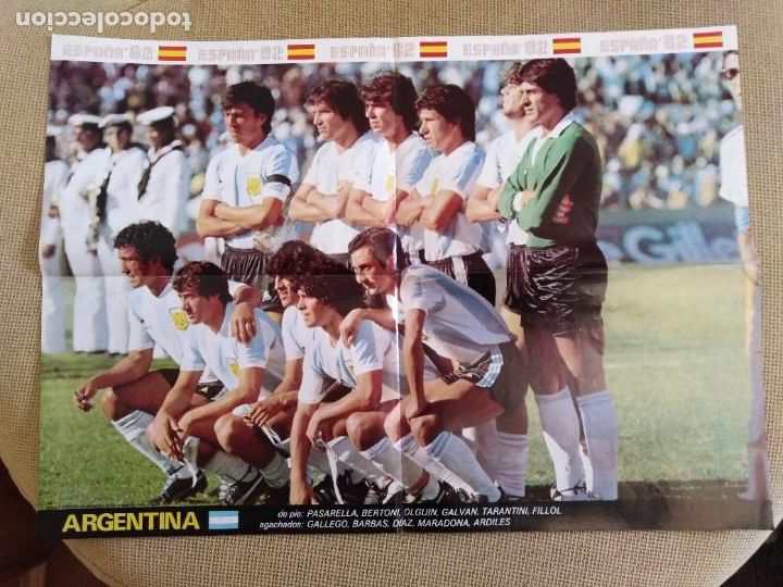 Sammelleidenschaft Sport: Poster Argentina Mundial 82