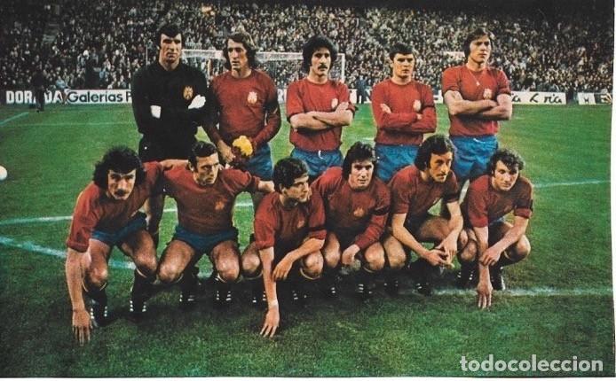 Coleccionismo deportivo: SELECCI&Oacute;N ESPA&Ntilde;OLA DE F&Uacute;TBOL: Gran recorte de 1976