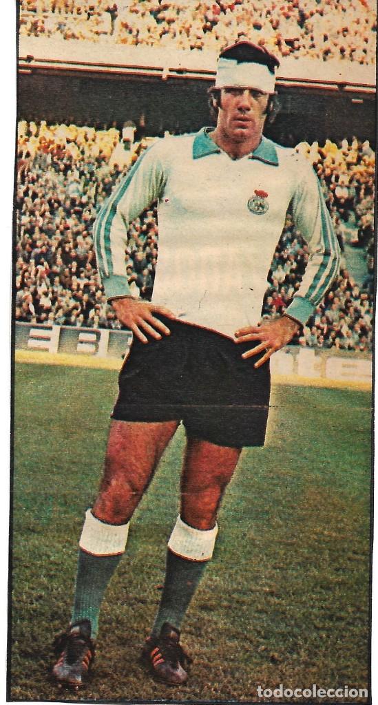 Coleccionismo deportivo: RACING DE SANTANDER: Recorte de AITOR AGUIRRE. 1975-76