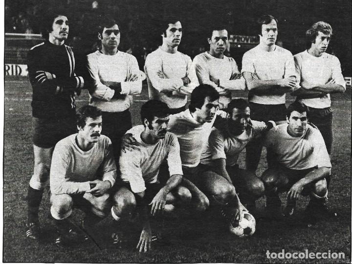 Coleccionismo deportivo: UNI&Oacute;N DEPORTIVA LAS PALMAS: Gran recorte de un equipo de la temporada 75-76