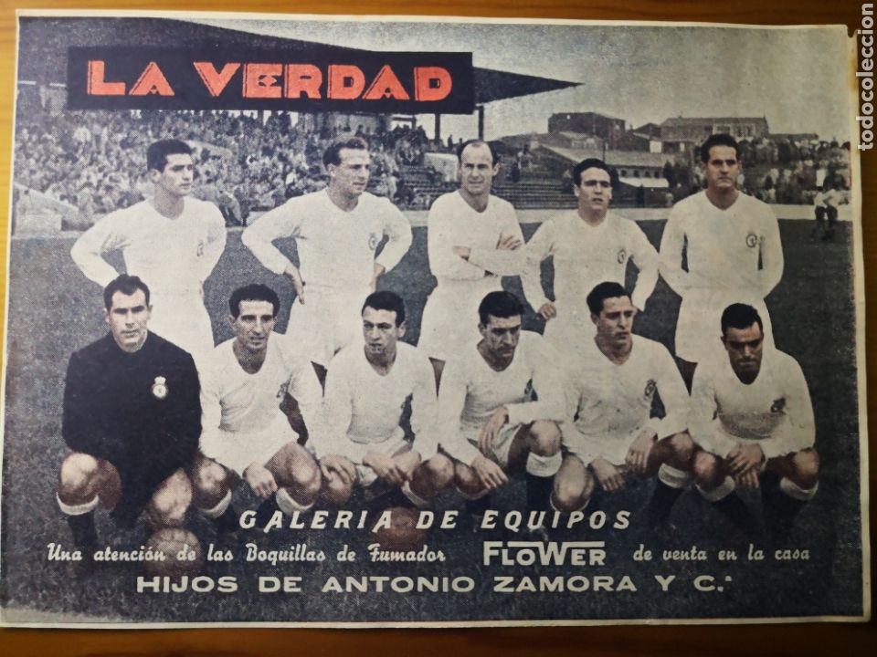 Coleccionismo deportivo: CULTURAL Y DEPORTIVA LEONESA, GALER&Iacute;A DE EQUIPOS, LA VERDAD, 1955