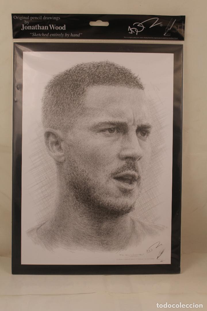 Sammelleidenschaft Sport: Dibujo a l&aacute;piz de eden hazrd /imagen Sketch Por Jonathan Wood