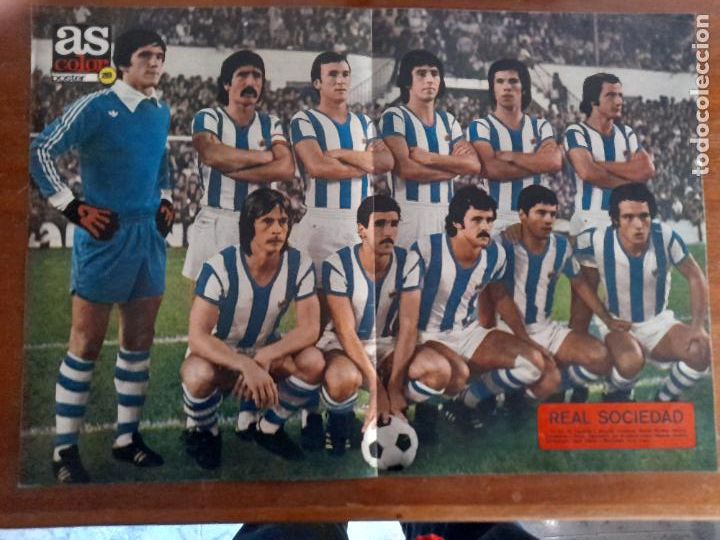 Collectionnisme sportif: POSTER AS COLOR N&deg; 293. REAL SOCIEDAD.