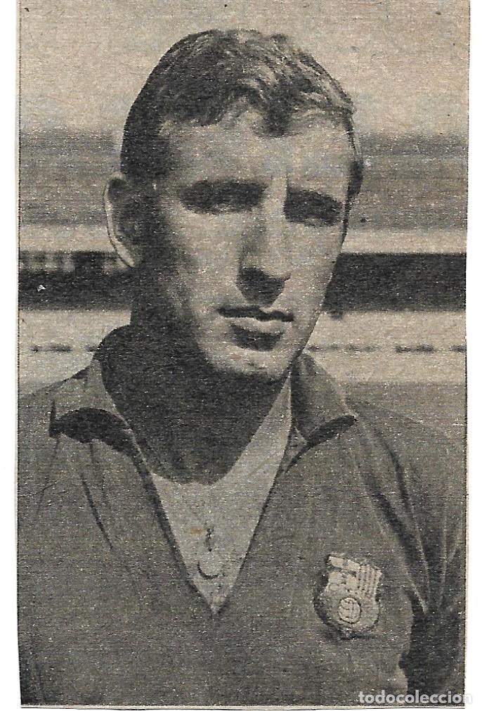 Coleccionismo deportivo: BAR&Ccedil;A: Recorte de Charly Rexach. 1973 - Foto 1