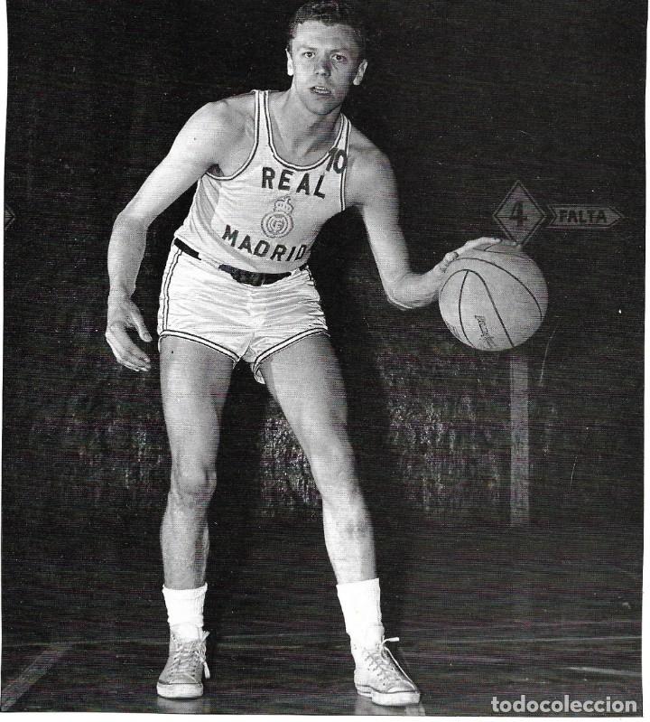 Collectionnisme sportif: REAL MADRID BALONCESTO ( BASKET ) : Gran recorte de EMILIANO