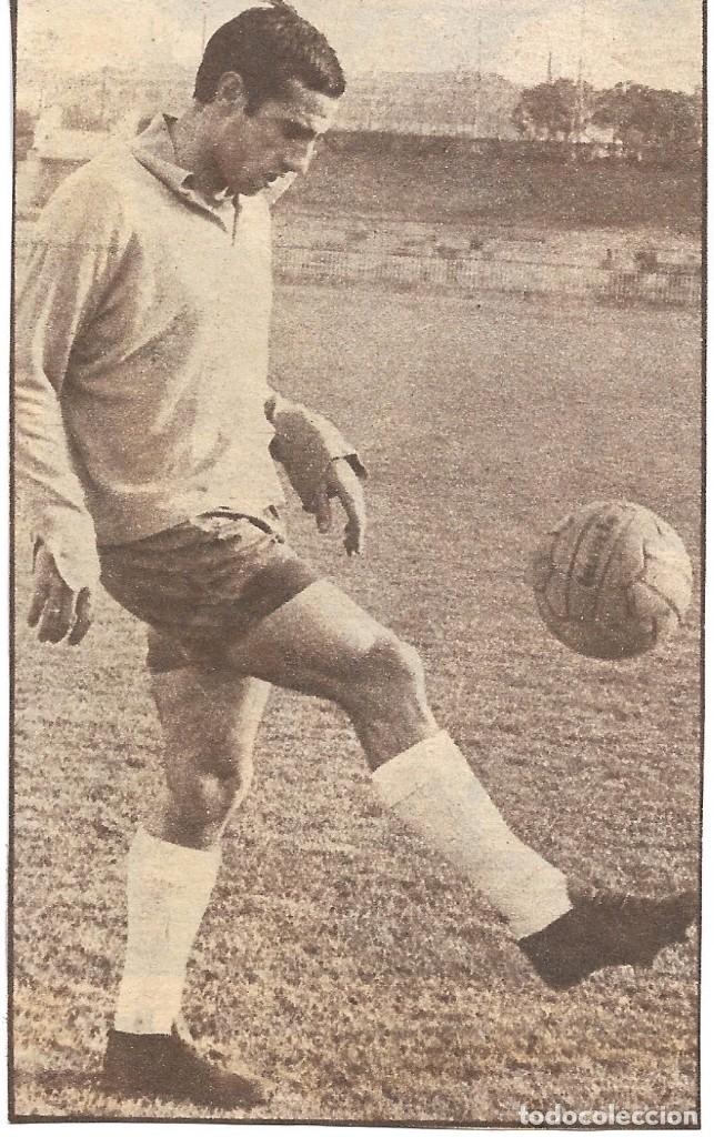 Collectionnisme sportif: REAL MADRID: Recorte de F&Eacute;LIX RUIZ entrenando.