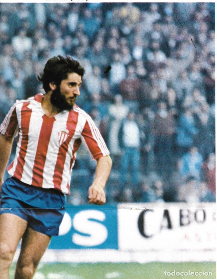 Coleccionismo deportivo: REAL SPORTING DE GIJ&Oacute;N: P&oacute;ster de REDONDO - Foto 1