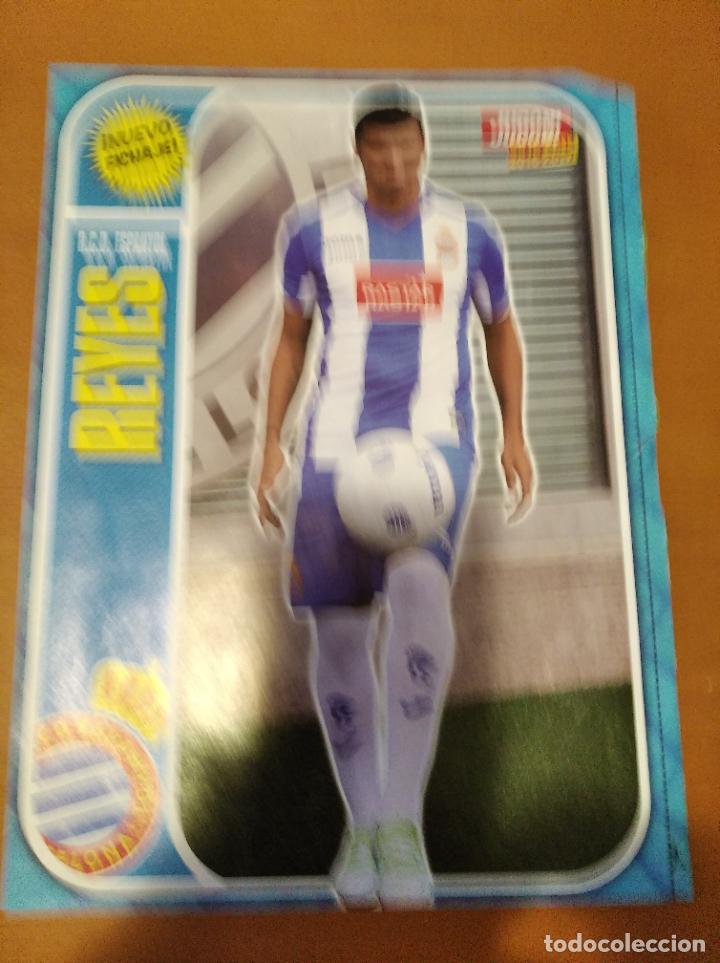 Coleccionismo deportivo: Poster Reyes con Espa&ntilde;ol - Espanyol - Goly - Foto 1
