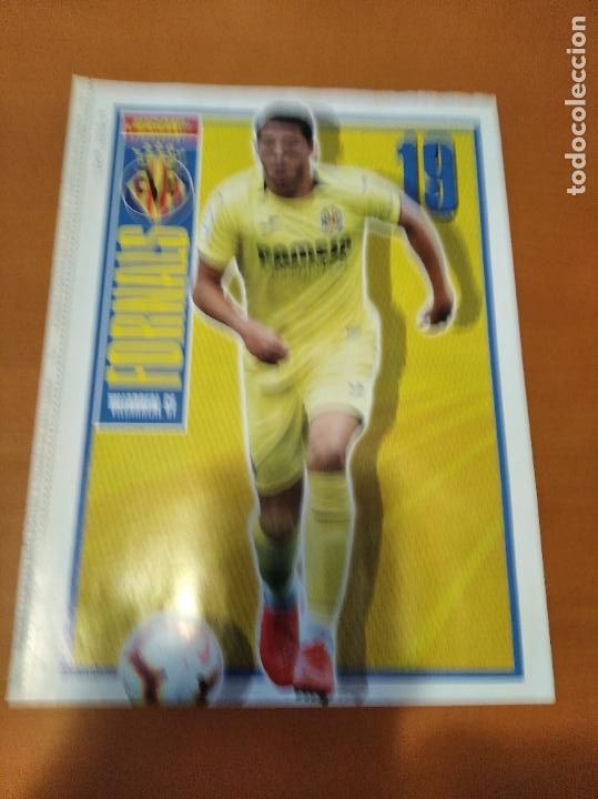 Coleccionismo deportivo: Poster Fornals con Villarreal - Goly
