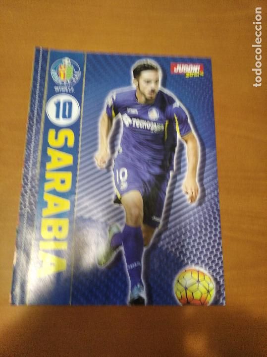 Coleccionismo deportivo: Poster Sarabia - Getafe - Goly - Foto 1