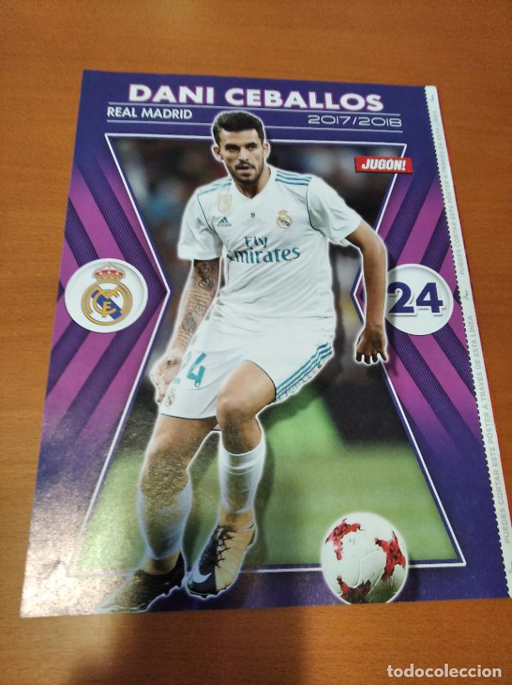 Coleccionismo deportivo: Poster Dani Ceballos - Real Madrid - Goly