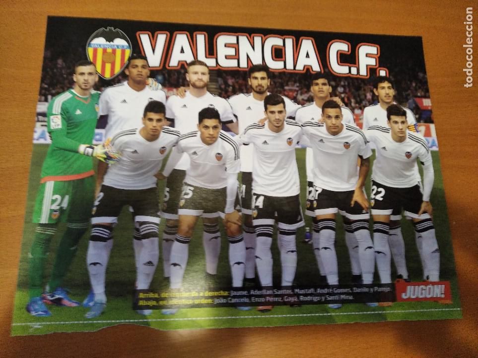 Coleccionismo deportivo: Poster Valencia - Goly - Foto 1