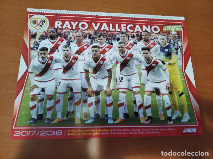 Coleccionismo deportivo: Poster Rayo Vallecano - Goly - Foto 1