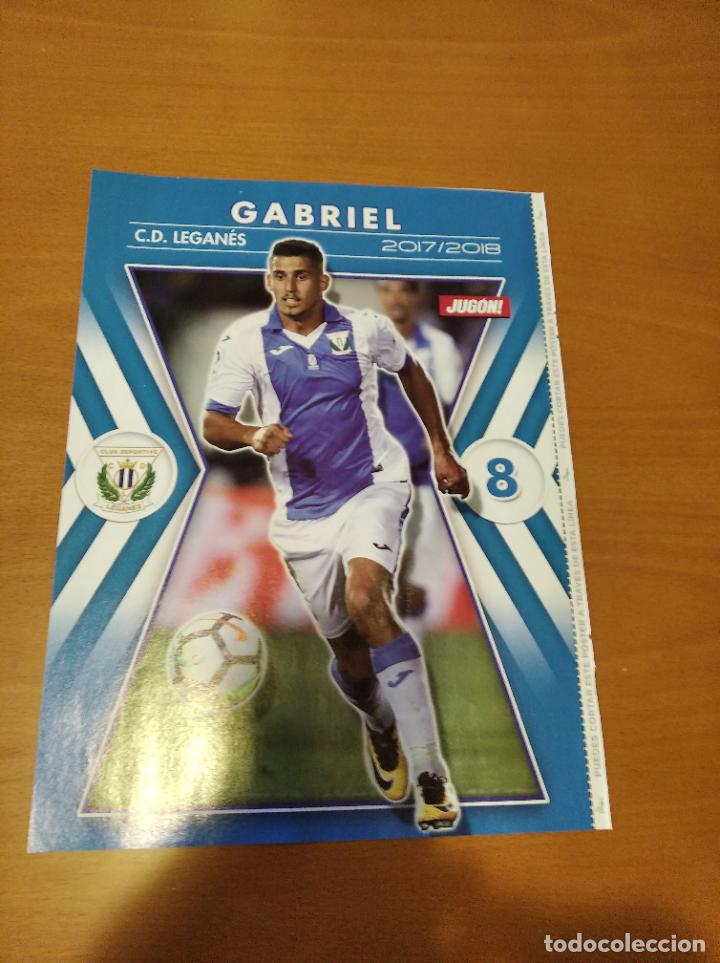 Coleccionismo deportivo: Poster Gabriel - Leganes - Goly - Foto 1