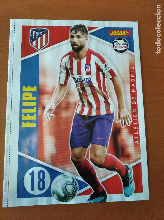 Collezionismo sportivo: Poster Doble Felipe - Atletico Madrid y Budimir - Malloca - Goly