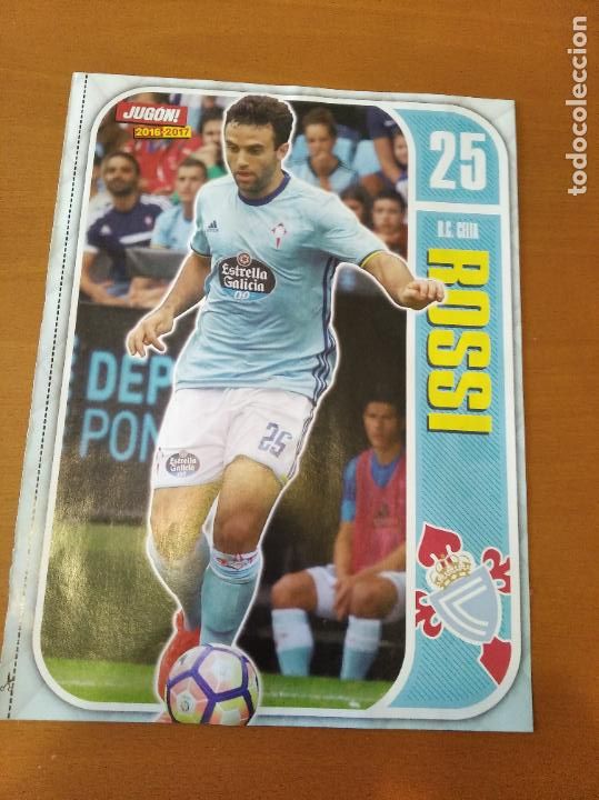 Collectionnisme sportif: Poster Doble Rossi - Celta Vigo y Leganes - Goly