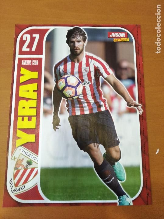 Collectionnisme sportif: Poster Doble Yeray - Athletic Bilbao y Ruben Pardo - Betis - Goly