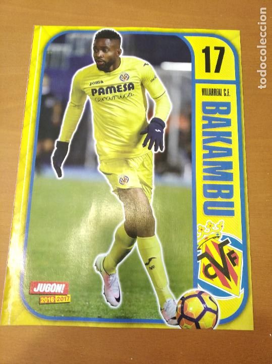 Collectionnisme sportif: Poster Doble Bakambu - Villarreal y Szymanowski - Leganes - Goly