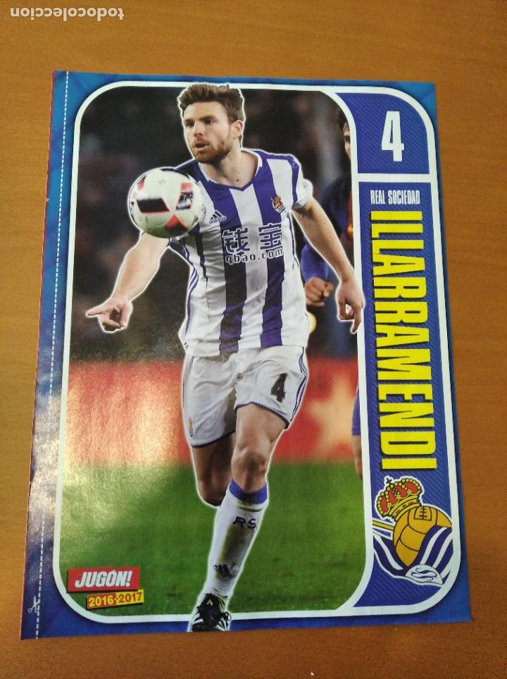 Collectionnisme sportif: Poster Doble Illarramendi - Real Sociedad y Sporting Gijon - Goly
