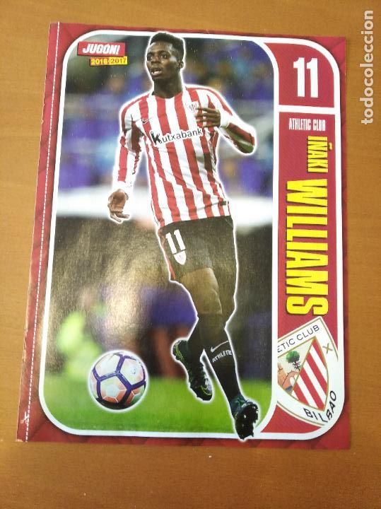 Sammelleidenschaft Sport: Poster Doble I&ntilde;aki Williams - Athletic Bilbao y Valencia - Goly