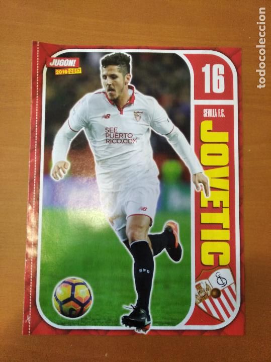 Sammelleidenschaft Sport: Poster Doble Jovetic - Sevilla y Granada - Goly
