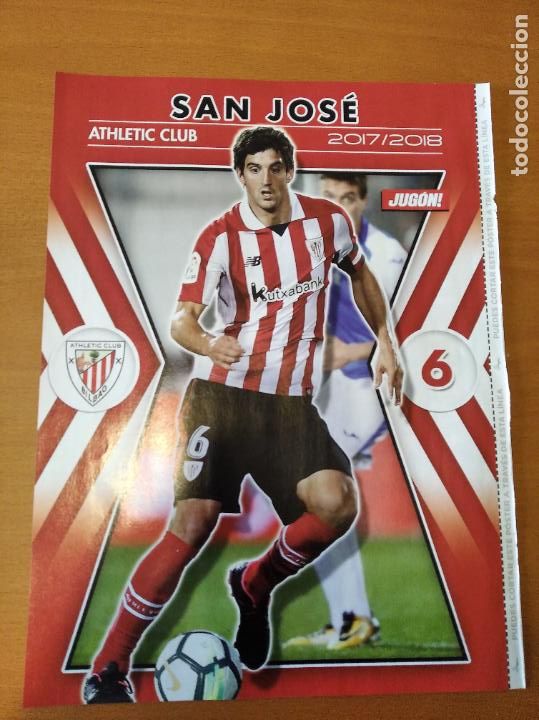 Coleccionismo deportivo: Poster Doble San Jose - Athletic Bilbao y Levante - Goly
