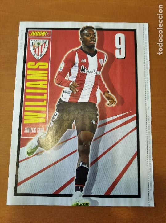 Sammelleidenschaft Sport: Poster Doble Williams - Athletic Bilbao y Jorge Molina - Getafe - Goly