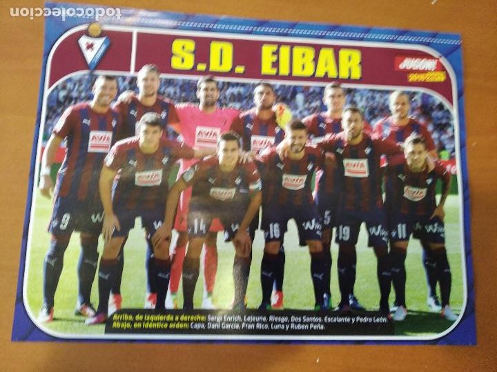 Coleccionismo deportivo: Poster Doble Benzema - Real Madrid y Eibar - Goly - Foto 2