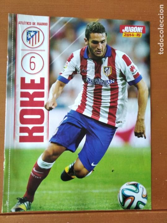 Collezionismo sportivo: Poster Doble Koke - Atletico Madrid y Celta Vigo - Goly