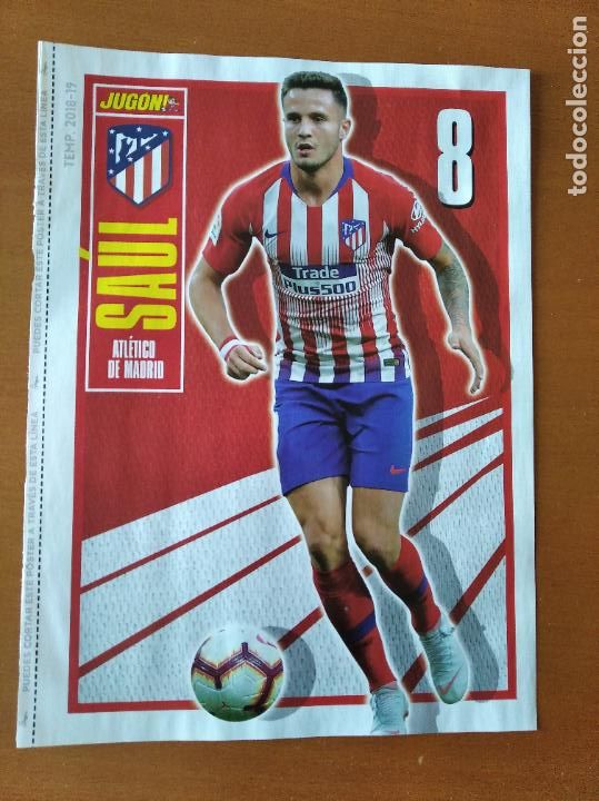 Collezionismo sportivo: Poster Doble Saul - Atletico Madrid y Jony - Deportivo Alaves - Goly