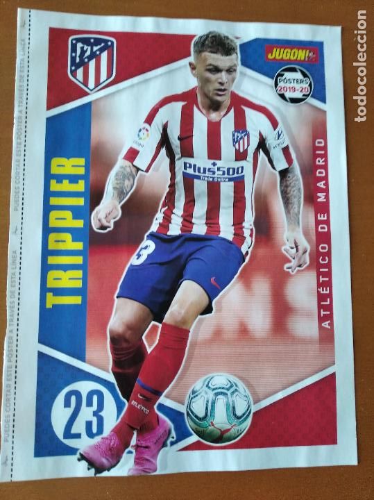 Collezionismo sportivo: Poster Doble Trippier - Atletico Madrid y Vinicius - Real Madrid - Goly