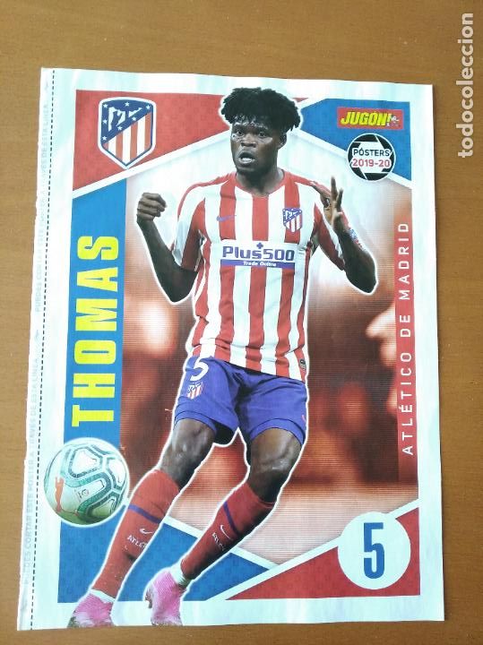Collezionismo sportivo: Poster Doble Thomas - Atletico Madrid y Celta Vigo - Goly
