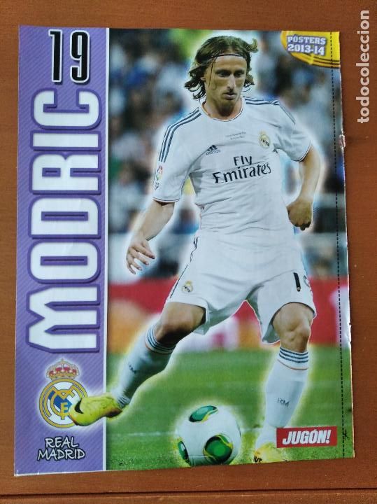 Collezionismo sportivo: Poster Doble Modric - Real Madrid y Gorka Iraizoz - Athletic Bilbao - Goly