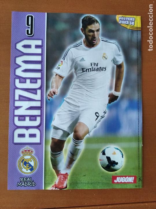 Collezionismo sportivo: Poster Doble Benzema - Real Madrid y Bacca - Sevilla - Goly