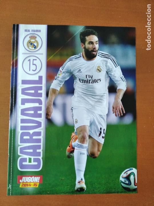 Collezionismo sportivo: Poster Doble Carvajal - Real Madrid y Rakitic - Barcelona - goly