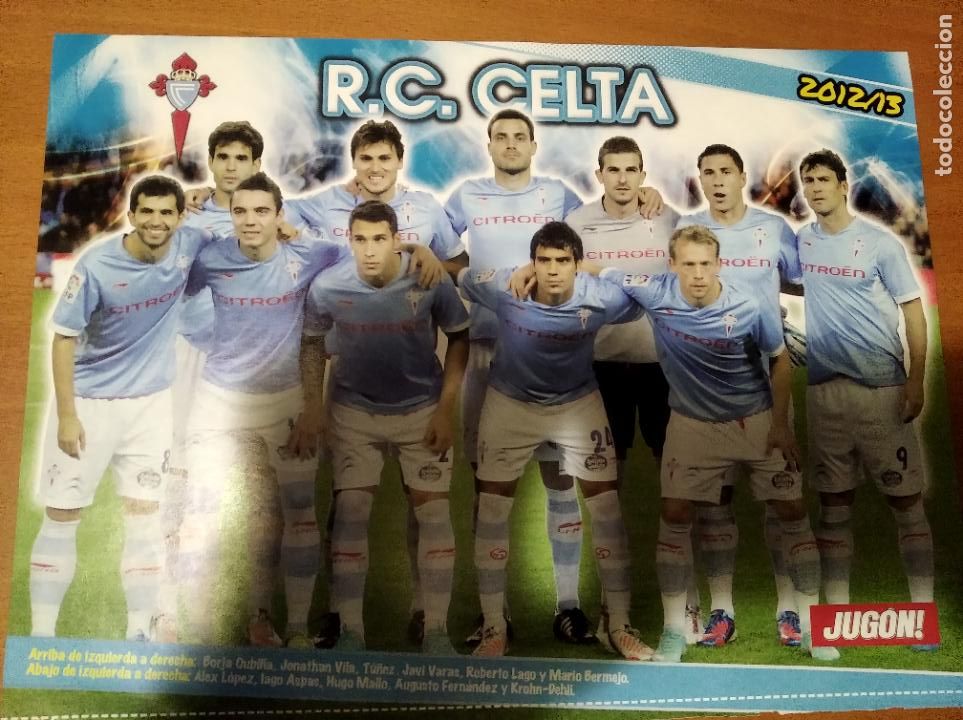 Collectionnisme sportif: Poster Doble Celta Vigo y Guardado - Valencia - goly