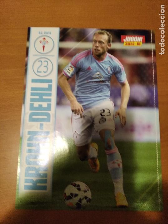 Collectionnisme sportif: Poster Doble Krohn-Dehli - Celta Vigo y Alcacer - Valencia - goly