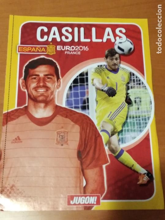 Collectionnisme sportif: Poster Doble Casillas y Alcacer - Espa&ntilde;a Euro 2016 - goly