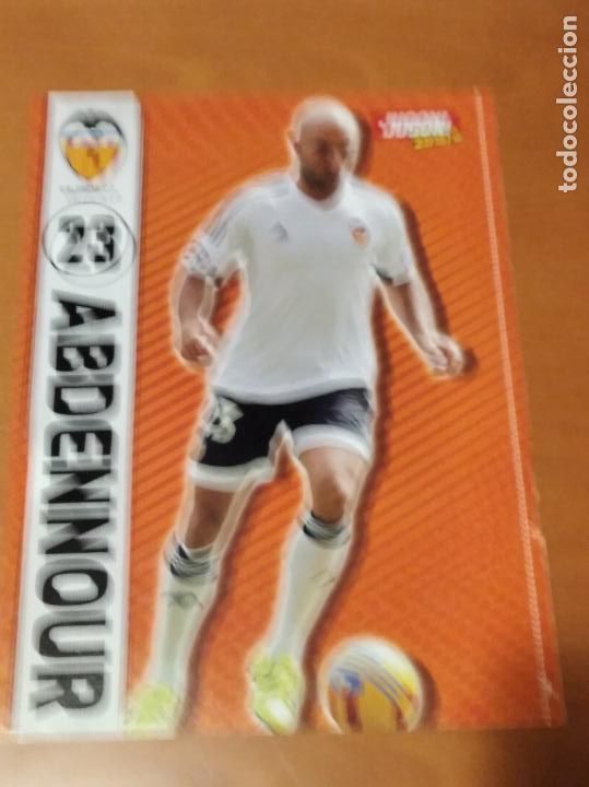 Collectionnisme sportif: Poster Doble Abdennour - Valencia y Sevilla - goly