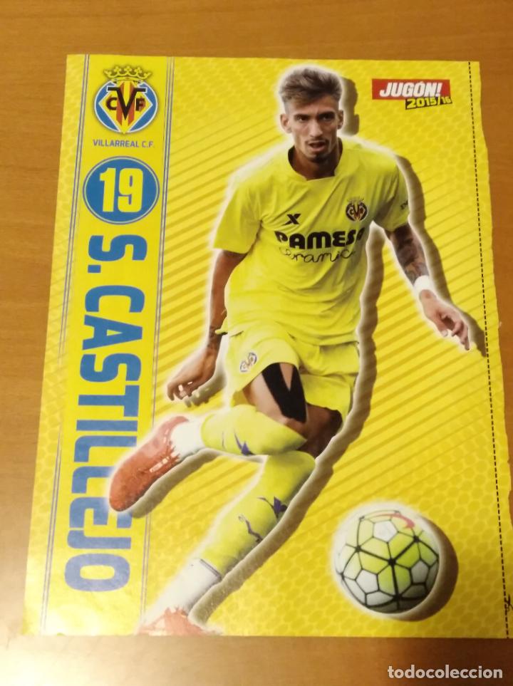 Collezionismo sportivo: Poster Doble Samu Castillejo - Villarreal y Las Palmas - goly promo