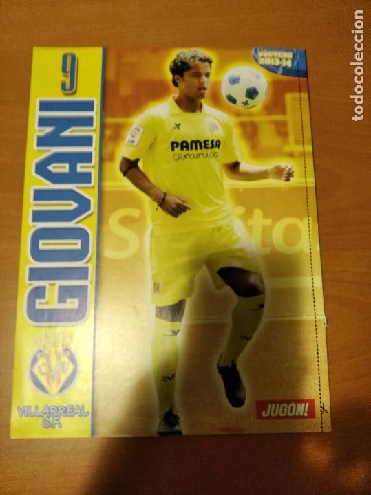 Collezionismo sportivo: Poster Doble Giovani Dos Santos - Villarreal y Gameiro - Sevilla - goly
