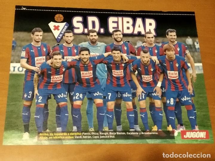 Coleccionismo deportivo: Poster Doble Llorente - Sevilla y Eibar - goly - Foto 2