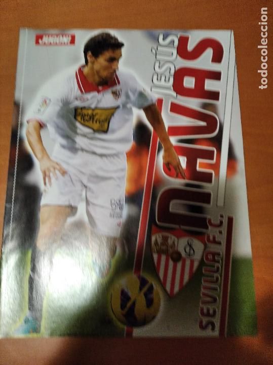 Collezionismo sportivo: Poster Doble Jesus Navas - Sevilla y Deportivo La Coru&ntilde;a - goly