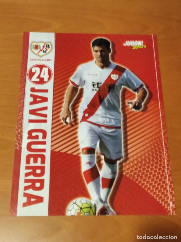 Collectionnisme sportif: Poster Doble Javi Guerra - Rayo Vallecano y Sporting Gijon - goly
