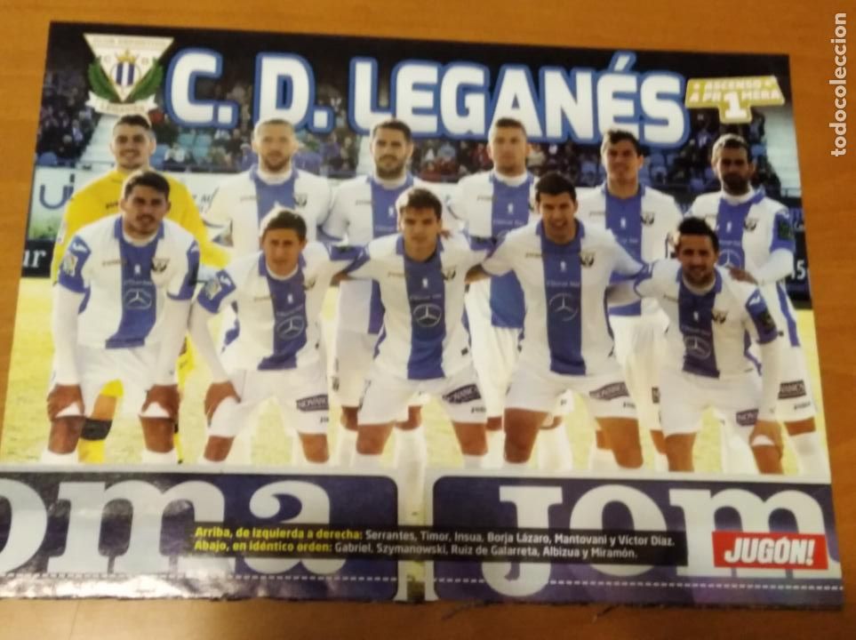 Collectionnisme sportif: Poster Doble Leganes y Deportivo Alaves - goly
